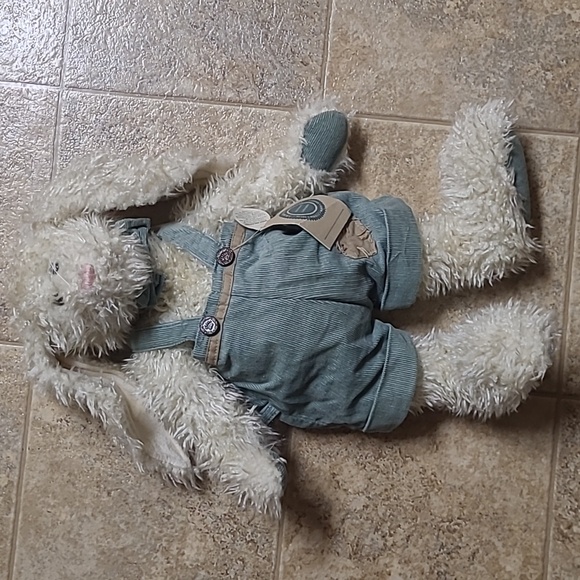 Vintage BOYDS BEAR BRIGHAM Roscoe PLUSH 18" RABBIT - Picture 2 of 8